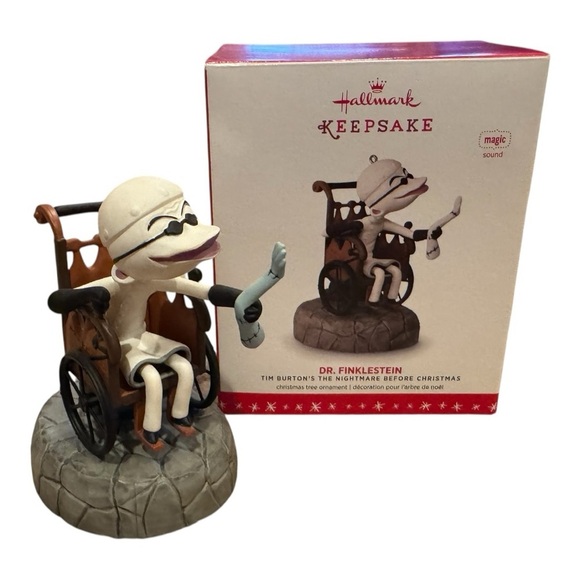 Hallmark Other - Hallmark Keepsake Ornament Dr. Finkelstein 2016 Nightmare Before Christmas WORKS